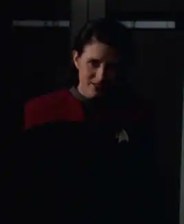 ... as a holographic crewmember