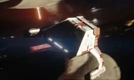 Medical shuttle 37 flees the Kelvin