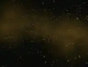 Micrometeoroid shower