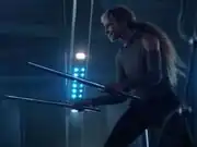 Musiker with bastons