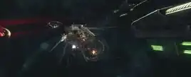 NCC-1279 destroyed before reaching Klingon battle cruiser