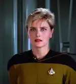 Lieutenant Natasha Yar in 2364