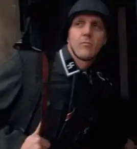 ... as a Nazi guard