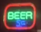 Neon beer sign