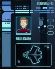 Nick Locarno personnel file