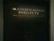 Noonien-Singh Institute sign