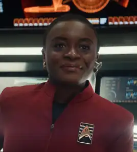 Cadet Nyota Uhura in 2259