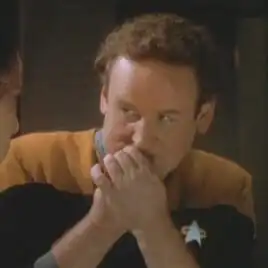 Miles O'Brien as Tobin Dax during Jadzia's zhian'tara