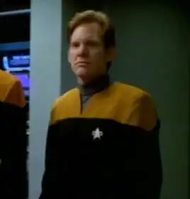 ... as Crewman O'Donnell