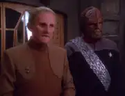 Odo and Worf, 2375