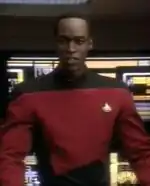 ...as the USS Odyssey's first officer