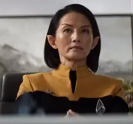 Oh in a Starfleet uniform