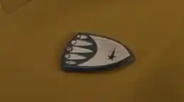 Outpost 4's insignia badge in 2259