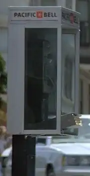 Pacific Bell payphone