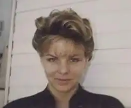 Olsen on a continuity Polaroid