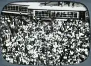 Peace movement attendants