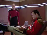 Picard Q Ready Room