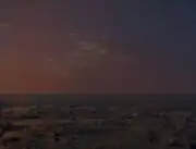 Planet 1865-Alpha at dusk