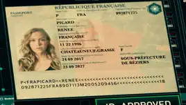 Renée Picard's passport