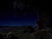 Rene Picard stargazing