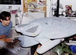 Robert Bonchune digitizing his namesake vessel