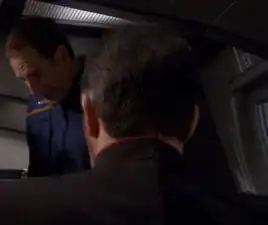 ... as photo double for Jonathan Frakes