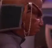 Rom wearing Bajoran earring