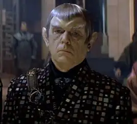 ...as a Romulan commander
