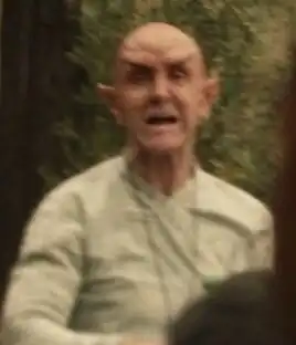 ...as a Romulan fruit vendor