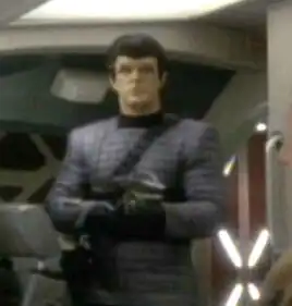 ...as a Romulan guard