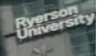 Ryerson University sign