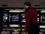 SS Artemis mission read-out screen