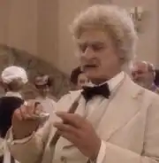 Sam Clemens with oyster