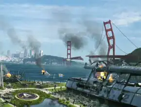 San Francisco attacked