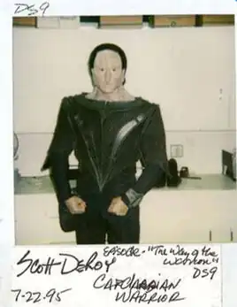 ... as a Cardassian officer