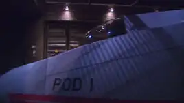 Shuttlepod 1 in the launch bay