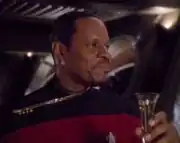 Newly promoted Captain Benjamin Sisko in 2371
