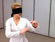 Sito Jaxa, blindfolded