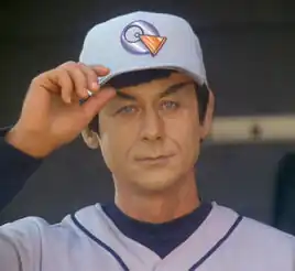 Captain Solok, in his baseball gear