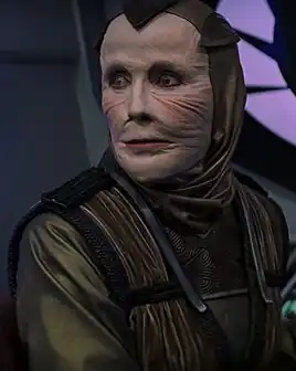 ...as a Son'a officer