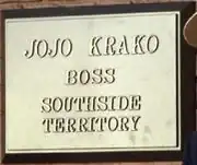 Southside Territory placard