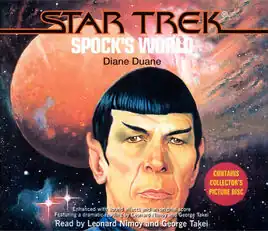 Spock's World audiobook cover, CD edition