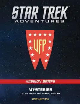 Star Trek Adventures - Mission Briefs Mysteries cover