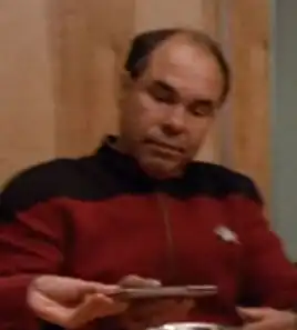 ... as a Starfleet vice admiral