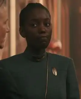 ...as a Starfleet delegate