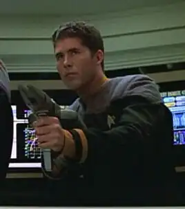 ... as a Starfleet security officer