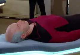 ... as photo double for Patrick Stewart