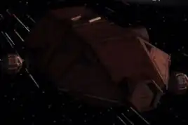 Suliban cell ship (cylindrical)