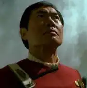 Sulu in Tuvok's memory