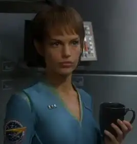 T'Pol as she appeared in 2161